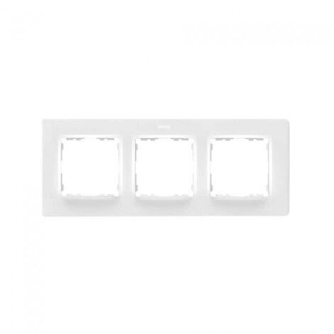 Simon 82 Concept Cadre 3 éléments blanc mat SIMON 8200637-090