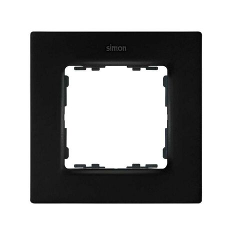 Simon 82 Concept | Cornice 1 elemento nero opaco SIMON 8200617-098