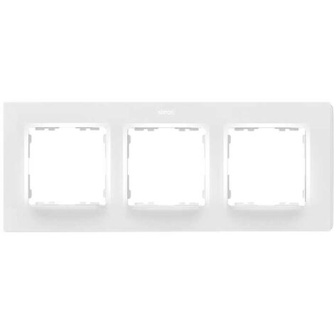 Simon 82 Concept | Cornice 3 elementi bianco opaco SIMON 8200637-090