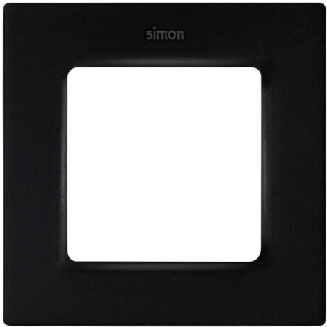 Simon 82 Concept  Marco 1 elemento negro mate SIMON 8200617-098