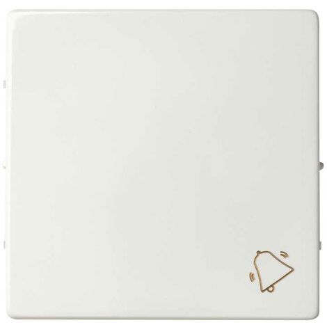 Simon 82 Concept | SIMON 8200017-090 pulsante singolo con campanello bianco opaco