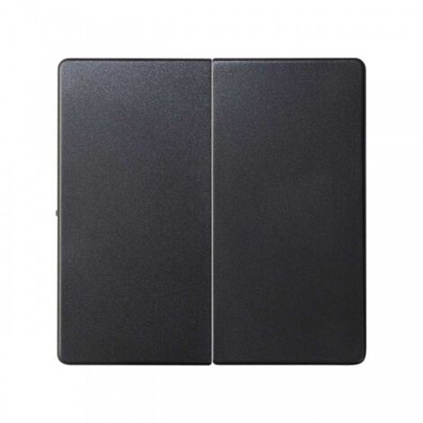Simon 82 Concept  Tecla doble doble cruzamiento (7502251-039) negro mate SIMON 8202126-098