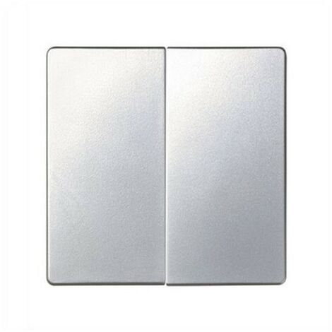 Simon 82026-33 - Doppia chiave Alluminio opaco