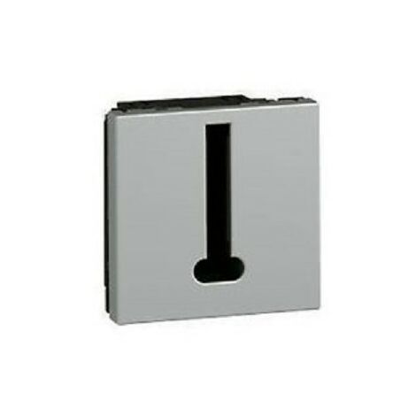 Simon 82064-33 - Cover per telefono francese in alluminio opaco