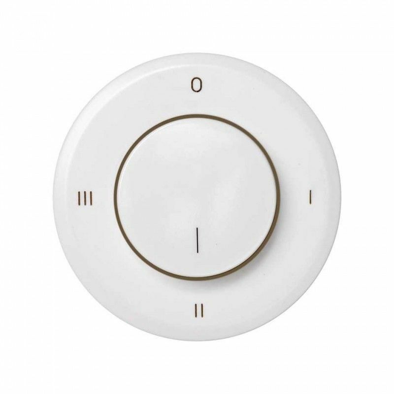 

88 | Tapa + boton conmutador rotativo BLANCO 88079-30 - Simon