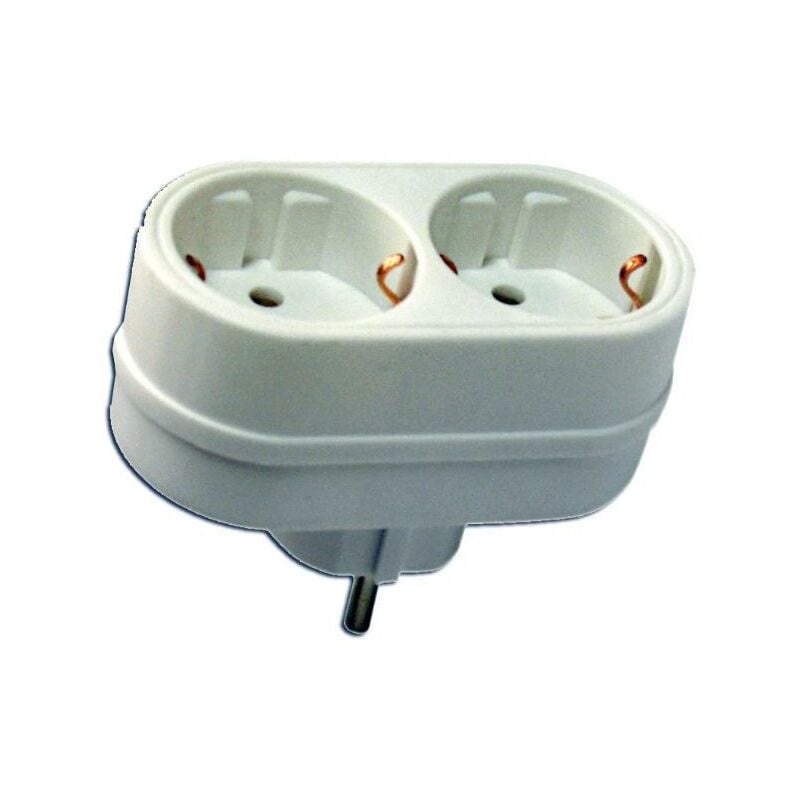 

simon adapt.blco 2 tomas front.base contt 10-16a 250v cl118604 - Mibricotienda