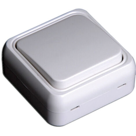 SIMON Alfa Superficie Blanco Conmutador Simple MS131603