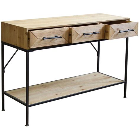 SIMON - consolle per ingresso in legno