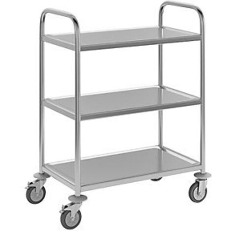 SIMON  EVERS & CO GMBH  Carrello di servizio in acciaio inox 