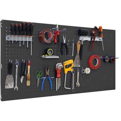 Simon Rack Pannello murale antracite 900x600 mm