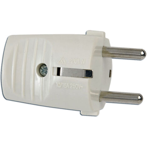 SIMON simon clavija blanca con tt 10-16a 250v cl107509 , simon clavija blanca con tt 10-16a 250v cl107509