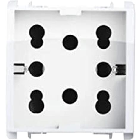 Simón Urmet Nea zócalo multiestándar 2 de doble cara y 1 schuko ice 10311/2BG