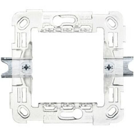 Simon urmet slim soporte de 2 postes con mordazas 10702n.g