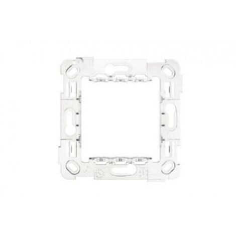 Simon urmet supporto 2 moduli  senza viti 10702n