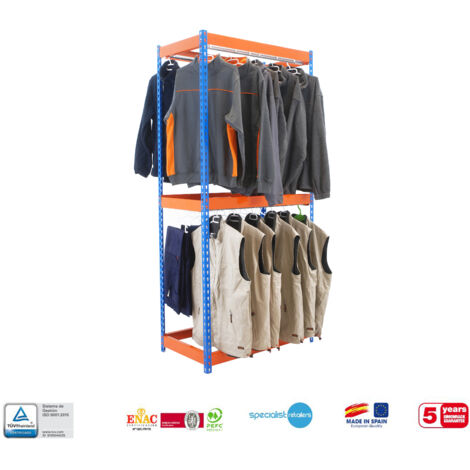 Simonclothing For. Double 2/251575 Azul/naranj 2500x1500x750