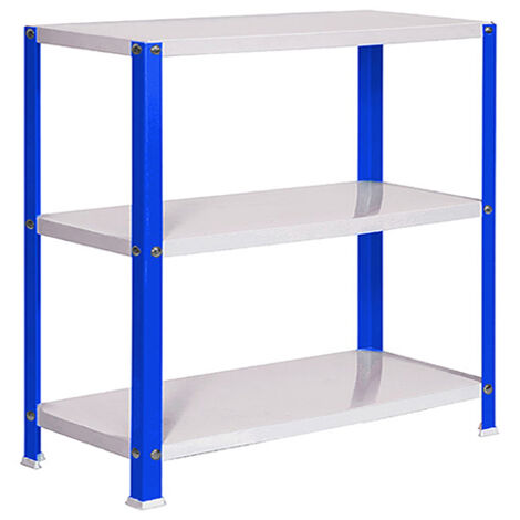 Simonhome Classic Plus 3/400 scaffale metallico blu e bianco