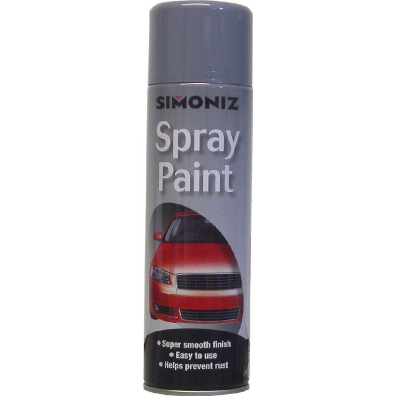 Grey Primer Spray Paint 500ml - Simoniz