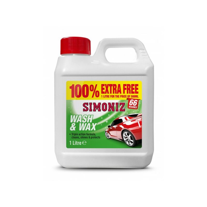Wash and Wax - 500ml with 100% Extra Free - SAPP0161A - Simoniz