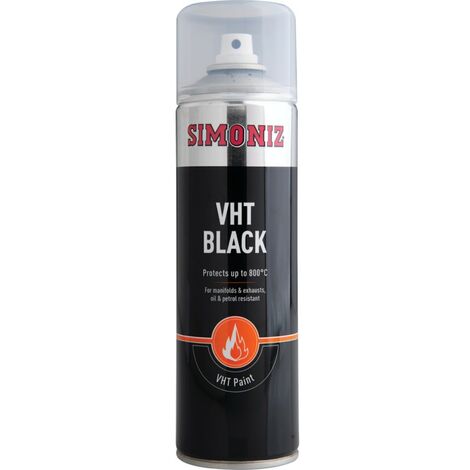 Simoniz SIMVHT20D High Temperature Black Paint 500ML