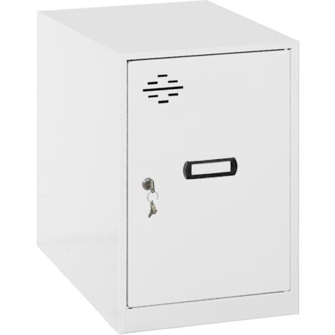 SIMONLOCKER casier en métal (47.5x30x50cm) BLANC