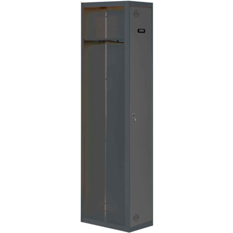 SIMONLOCKER casiers en métal (180x30x50cm) ANTHRACITE