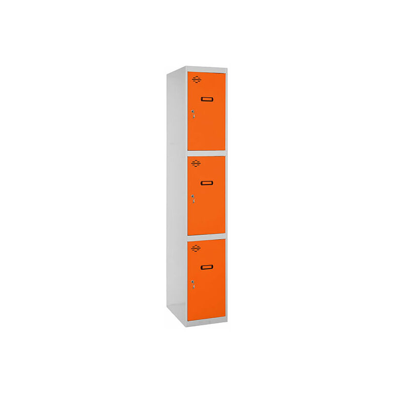 

SIMONLOCKER PROF. DISM. 3 DOORS 1/3 400 INIT GR/NA - Simonrack