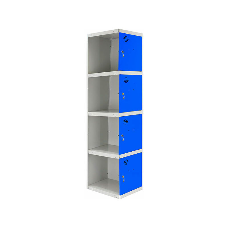 

SIMONLOCKER PROF. DISM. 4 DOORS 1/4 300 ADDI GR/AZ - Simonrack