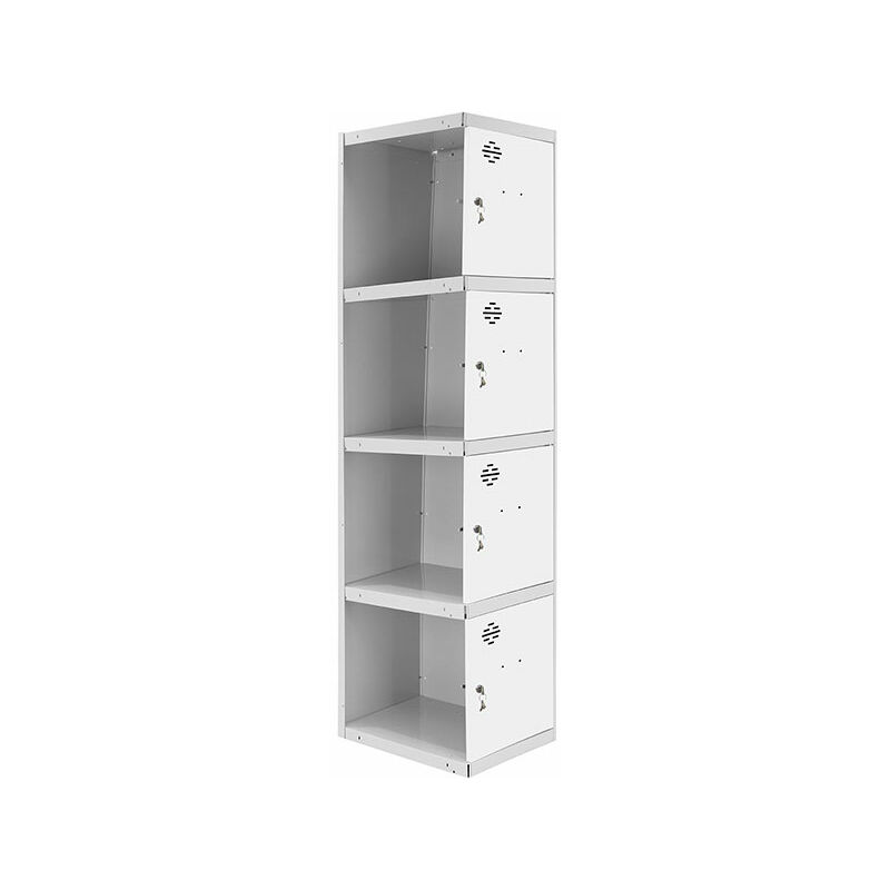 

SIMONLOCKER PROF. DISM. 4 DOORS 1/4 300 ADDI GR/BL - Simonrack