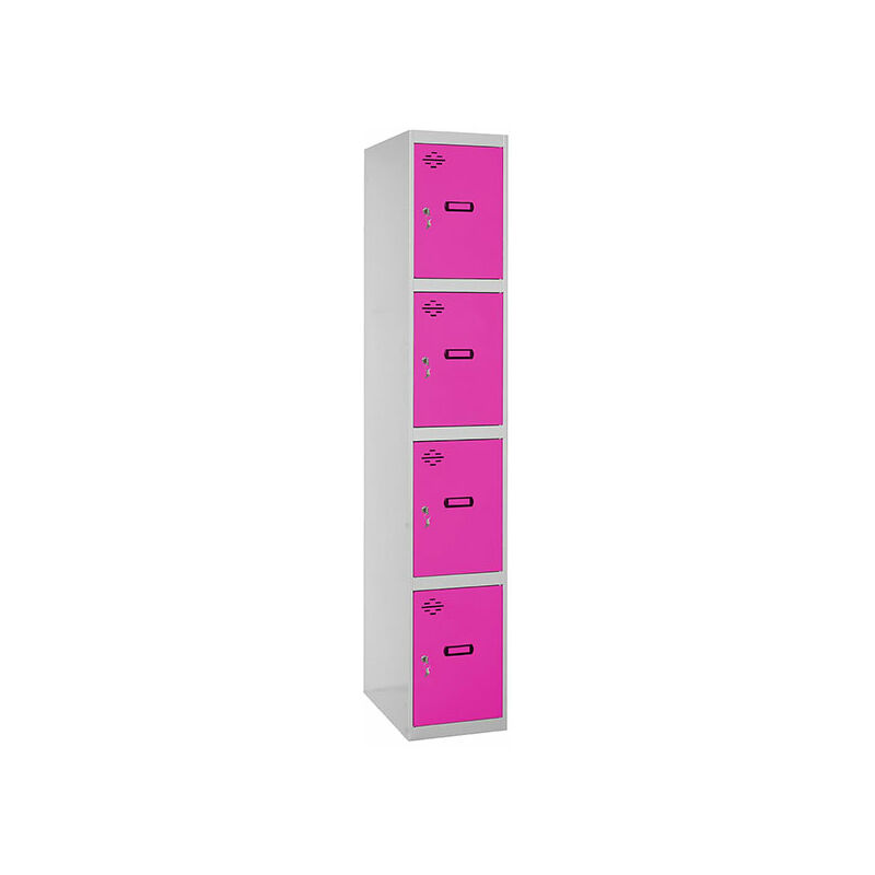 

SIMONLOCKER PROF. DISM. 4 DOORS 1/4 300 INIT GR/RS - Simonrack