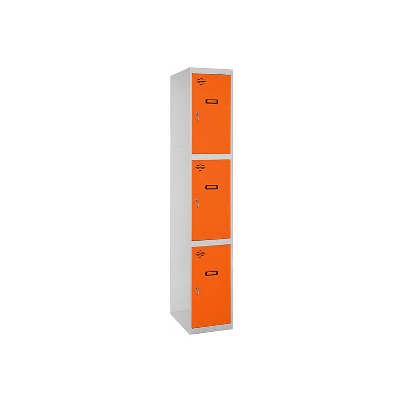 

SIMONLOCKER PROF. MON. 3 DOORS 1/3 400 GR/NA - Simonrack