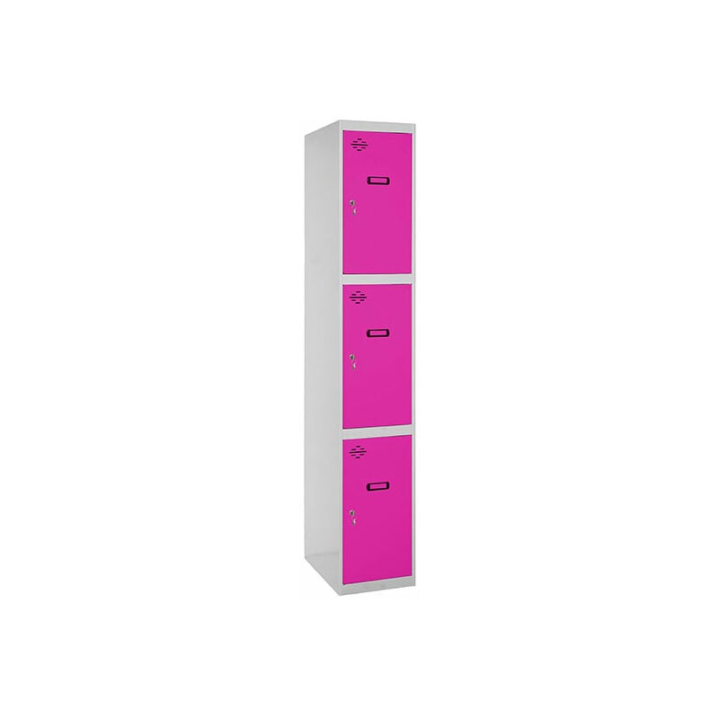 

SIMONLOCKER PROF. MON. 3 DOORS 1/3 400 GR/RS - Simonrack