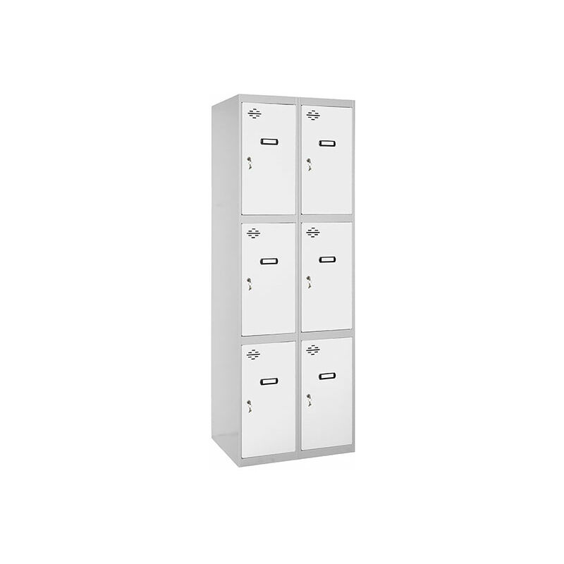 

SIMONLOCKER PROF. MON. 3 DOORS 2/6 300 (600) GR/BL - Simonrack