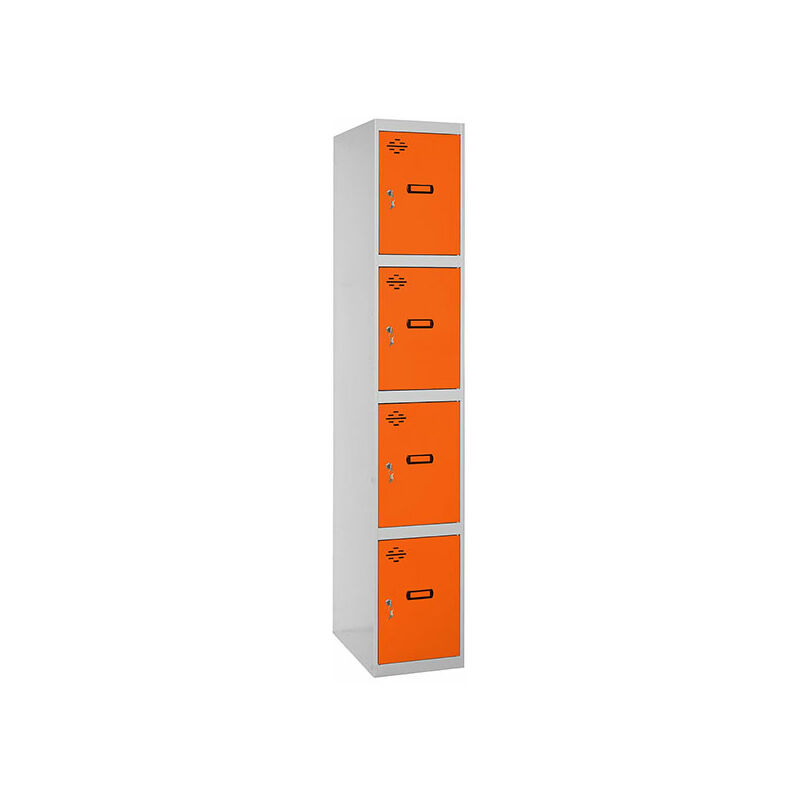 

SIMONLOCKER PROF. MON. 4 DOORS 1/4 300 GR/NA - Simonrack