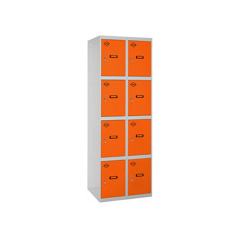 

SIMONLOCKER PROF. MON. 4 DOORS 2/8 300 (600) GR/NA - Simonrack