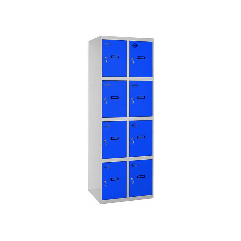

SIMONLOCKER PROF. MON. 4 DOORS 2/8 400 (800) GR/AZ - Simonrack