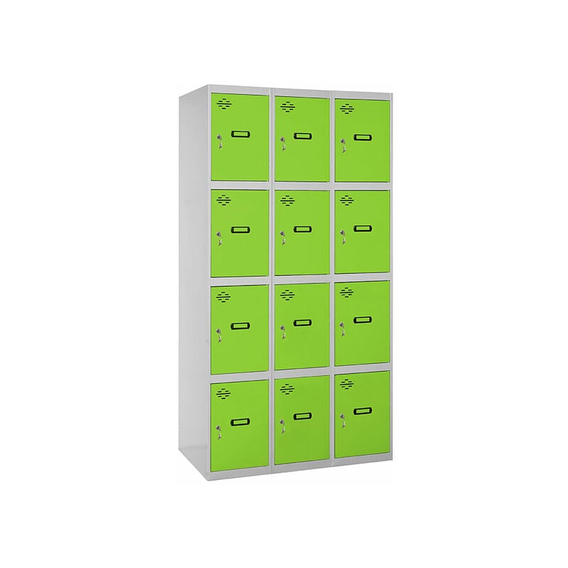 

SIMONLOCKER PROF. MON. 4 DOORS 3/12 300 (900) GR/VE - Simonrack