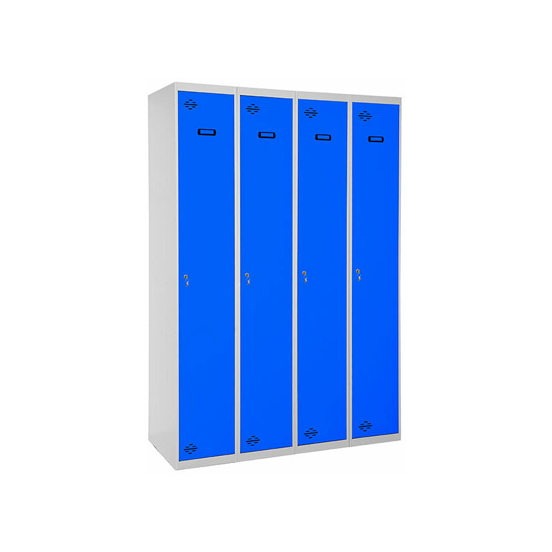 

SIMONLOCKER PROF. MON. SINGLE 4/4 300 (1200) GR/AZ - Simonrack