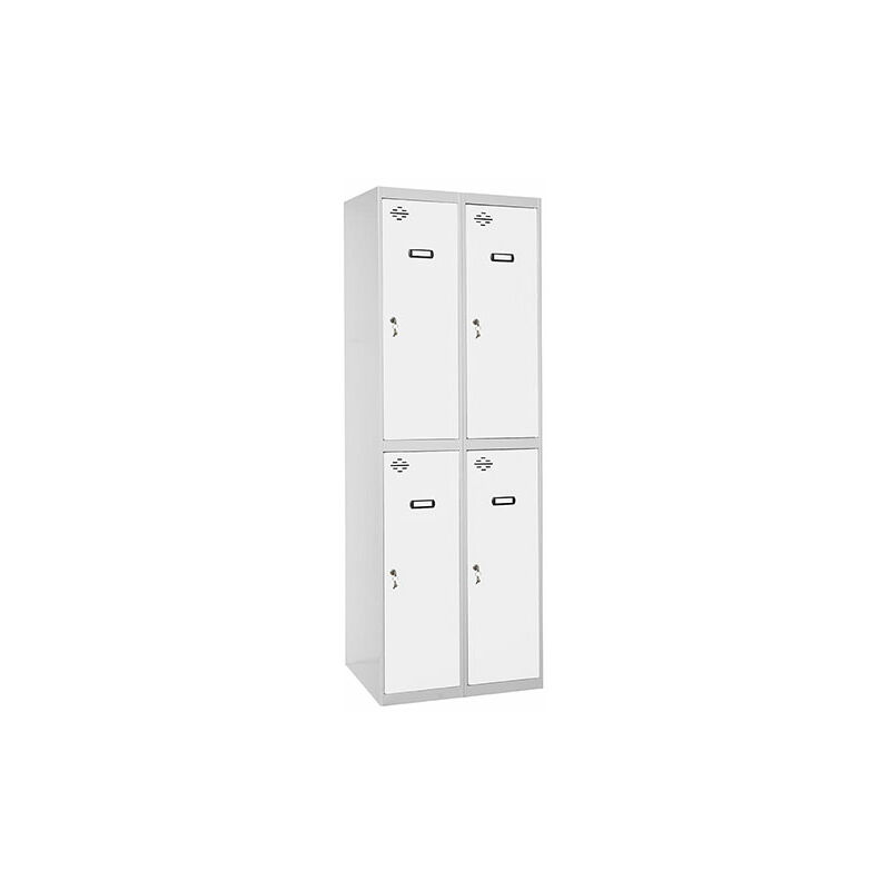 

SIMONLOCKER PROF. MON. TANDEM 2/4 400 (800) GR/BL - Simonrack