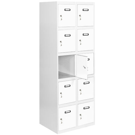 simonrack Armadio metallico grigio bianco 1800x600x500 mm