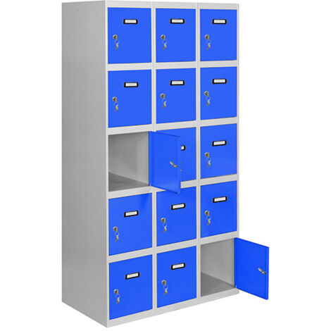 Simonrack Armadio metallico grigio blu con 5 porte