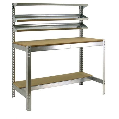 Simonrack Banco di Lavoro BT1 in acciaio zincato e legno robusto