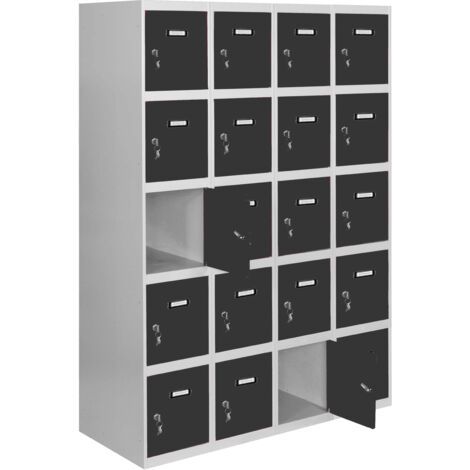 Simonrack Casier-armoire Simonlocker gris anthracite