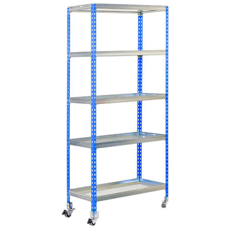 Simonrack CLICK MOB. 5/300 étagère métal bleu robuste