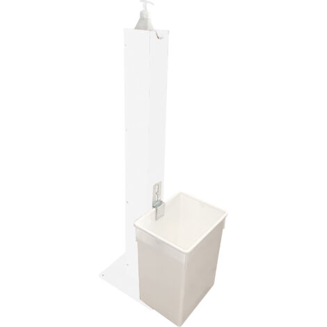 SimonRack dispensador gel Display Design Depie 2-jp Blanco 935x250x250 Mm