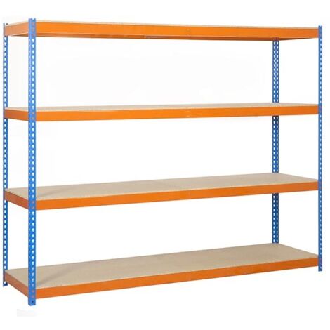 Simonrack Ecoforte 1206-4 scaffale blu e arancione robusto