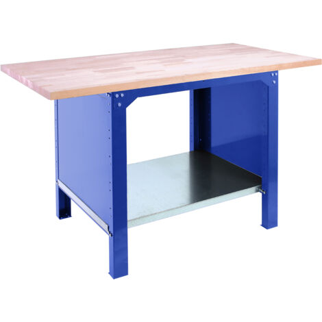 Simonrack Établi de travail bleu robuste et durable