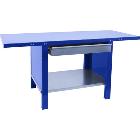 Simonrack Établi de travail bleu robuste et pratique