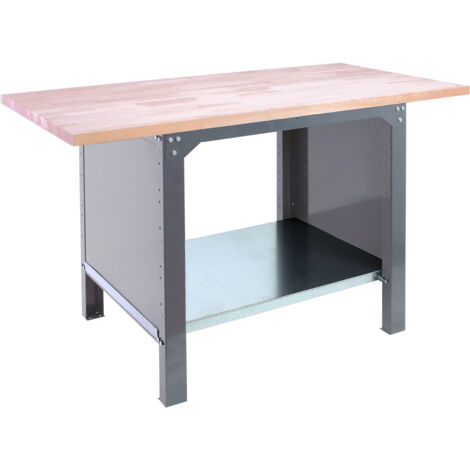 Simonrack Établi de travail moderne gris robuste