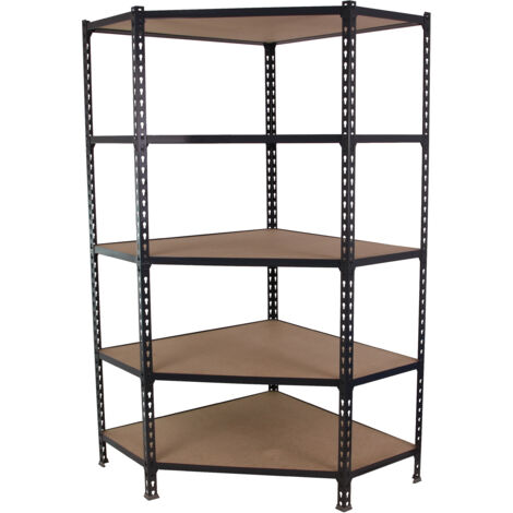 Simonrack étagère d'angle anthracite moderne 5 niveaux