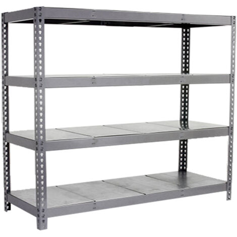 Simonrack Étagère de jardin métal gris galva robuste